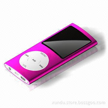 MP4 Player with 1.8-inch TFT Screen and Measuring 90 x 41 x 9.1mm